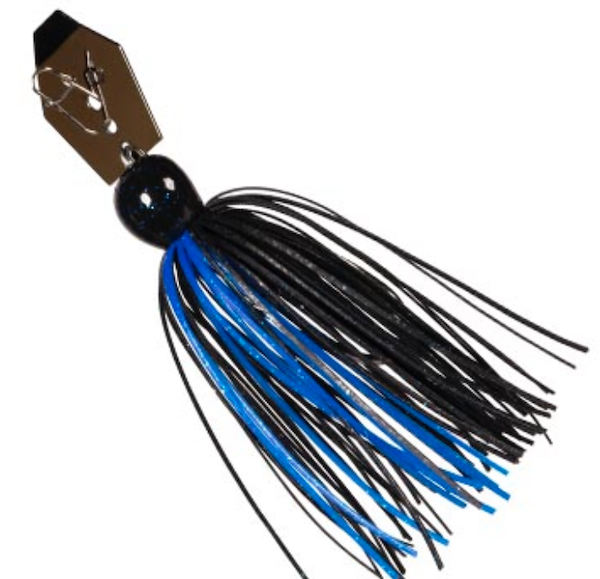ZMAN CHATTERBAIT MINI MAX BLACK BLUE 3/8 OZ                 - Z-Man