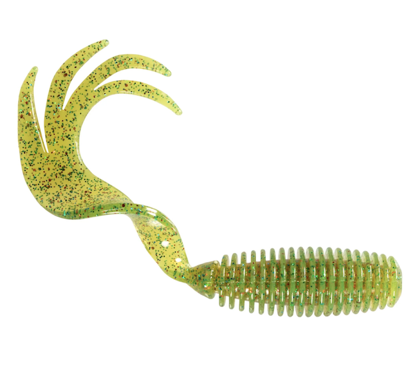 ZMAN ST GRUBZ 2.5" BLOOD OIL 8 PACK                         - Z-Man