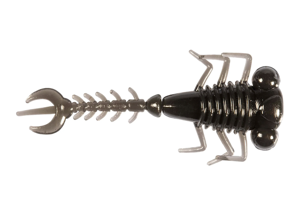 ZMAN LARVAZ 1.75" BLACK 8 PACK                             