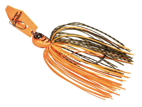 ZMAN CHATTERBAIT ELITE EVO 3/8 OZ LAVA CRAW                